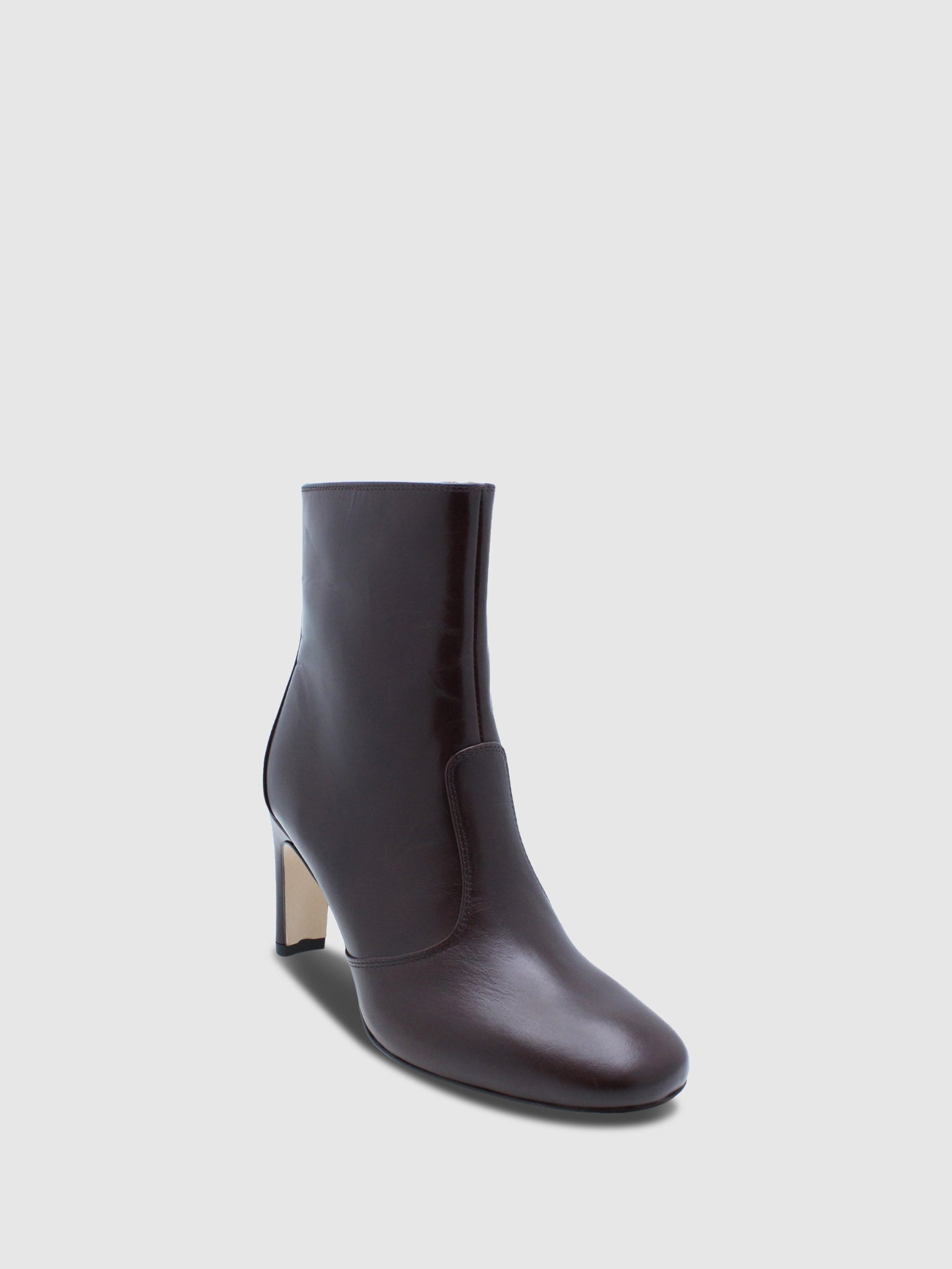 JJ Heitor Botins com Ponta Redonda em Castanho